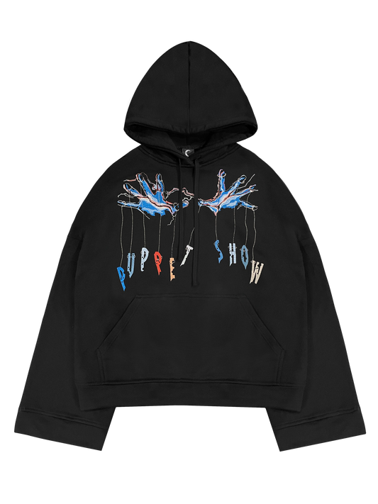 BLUE PUPPET SHOW HOODIE