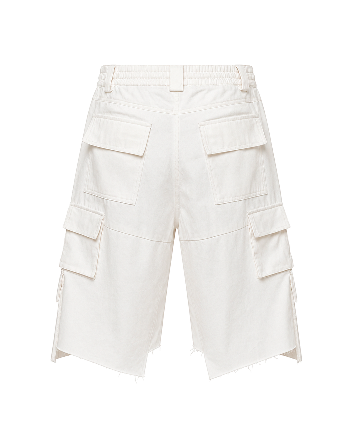 CATHARSIS WHITE DENIM SHORTS