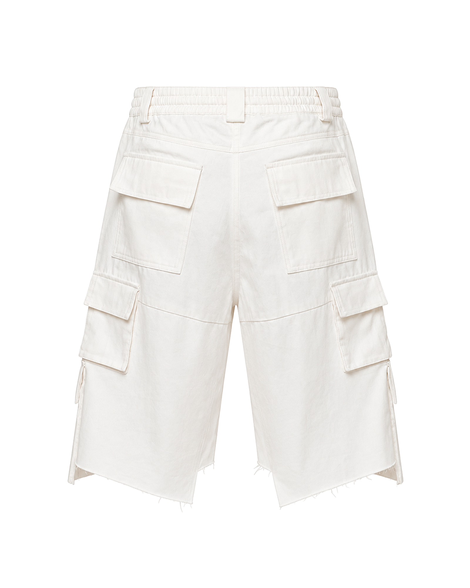 CATHARSIS WHITE DENIM SHORTS