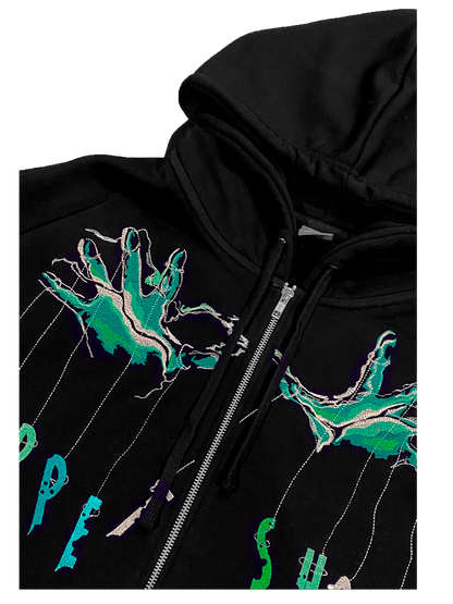 PUPPET SHOW ZIP HOODIE