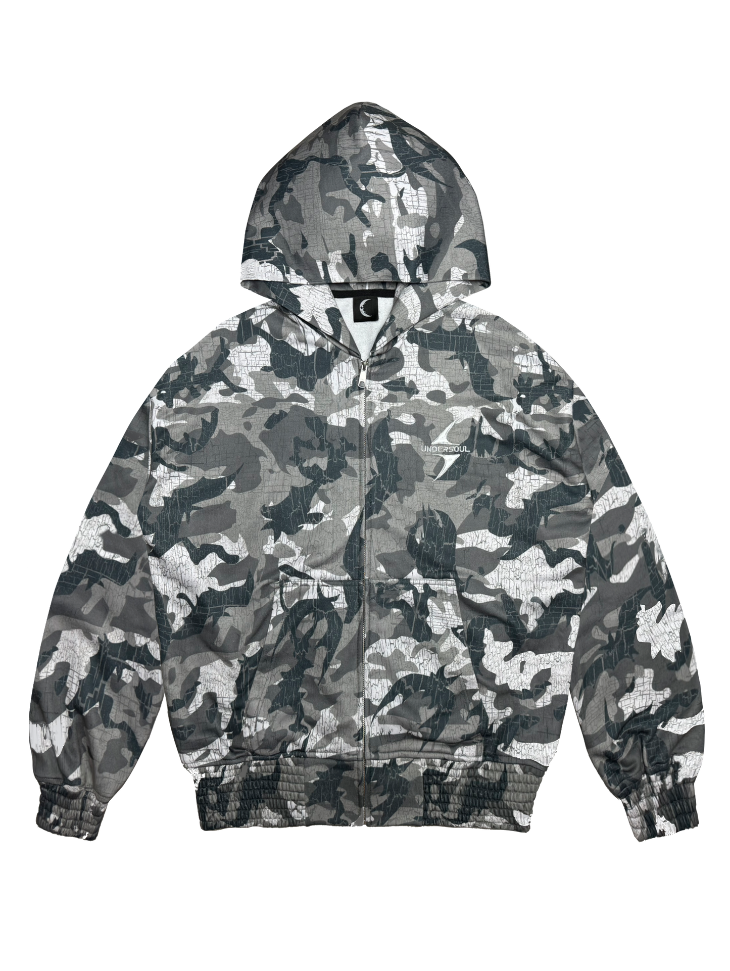 URBAN CAMO ZIP-HOODIE