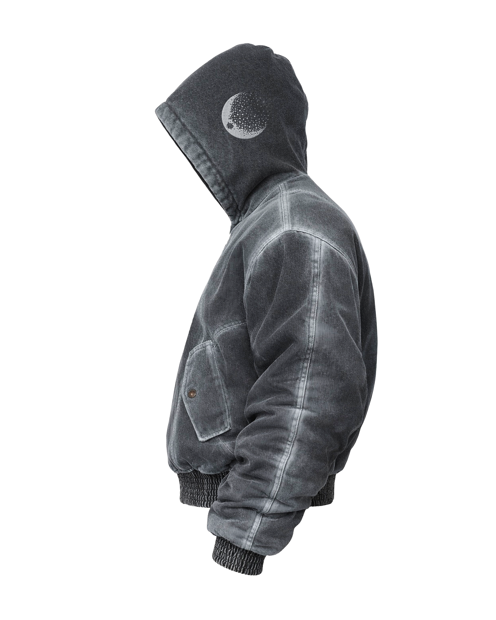 CATHARSIS DENIM BOMBER JACKET