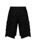 CATHARSIS BLACK DENIM SHORTS