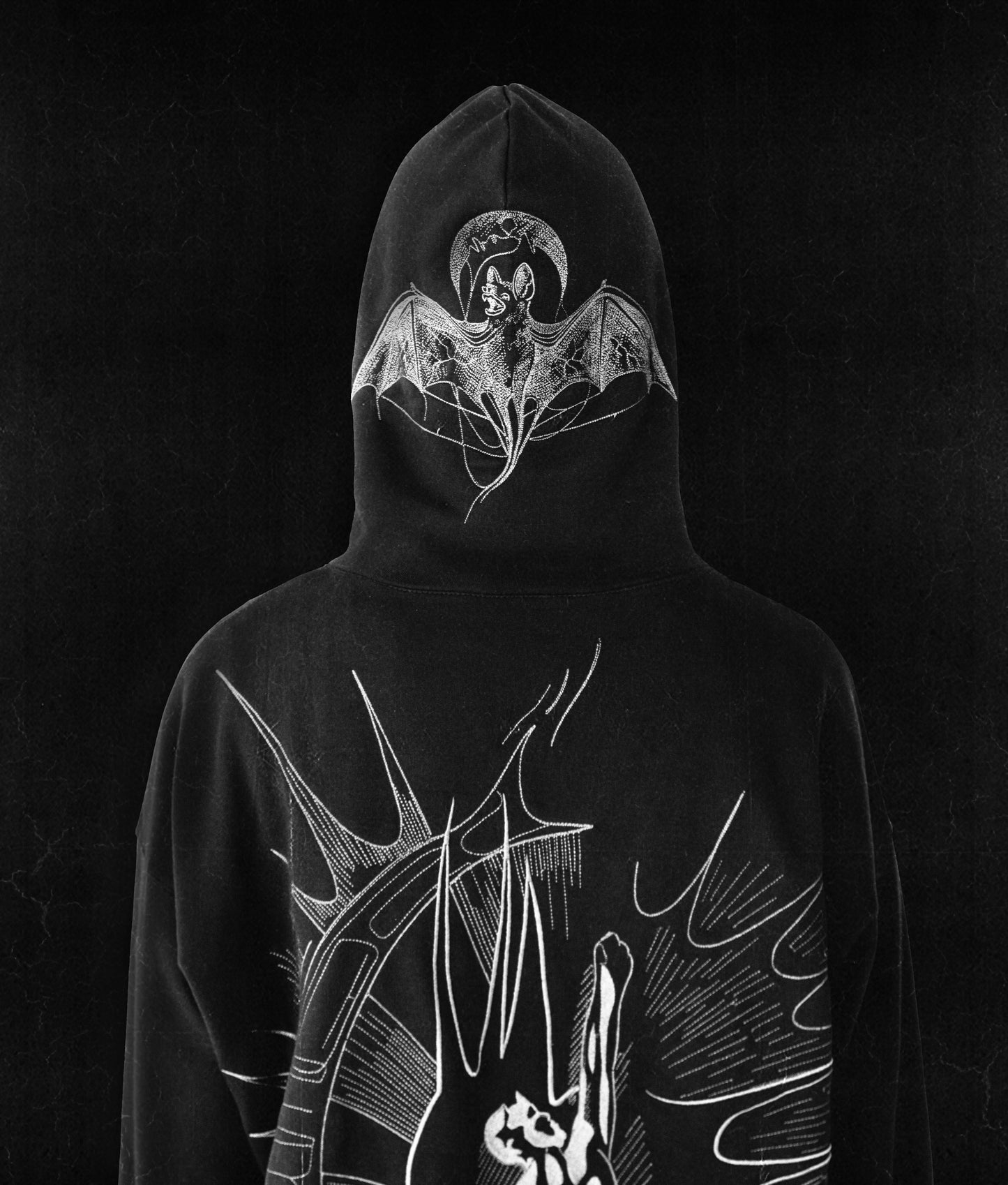 BAT ZIP HOODIE
