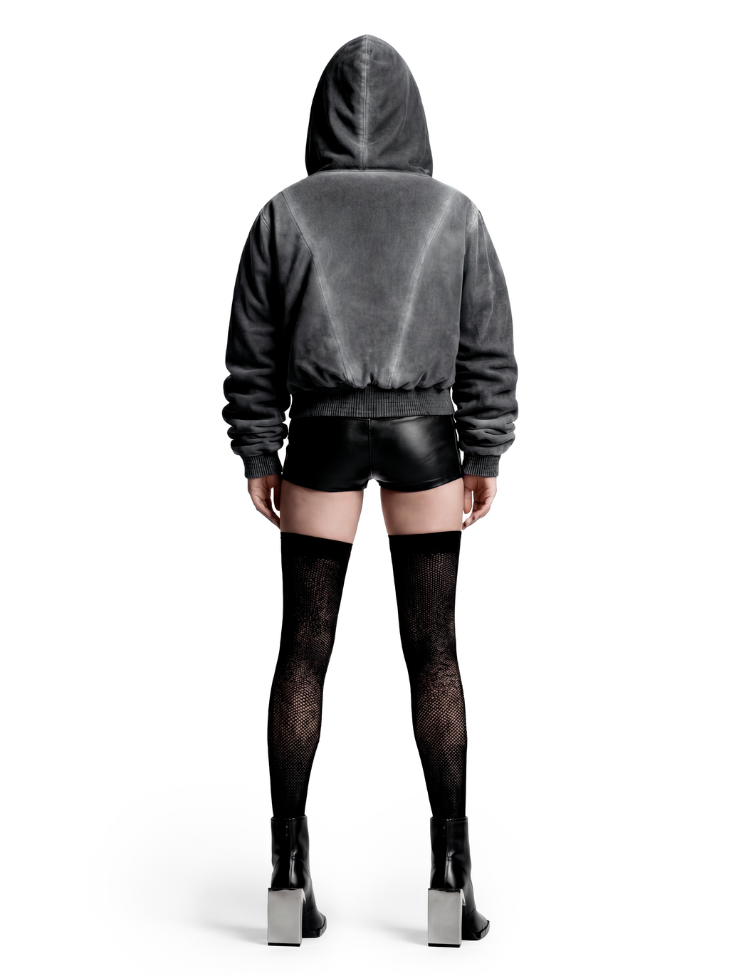 CATHARSIS DENIM BOMBER JACKET