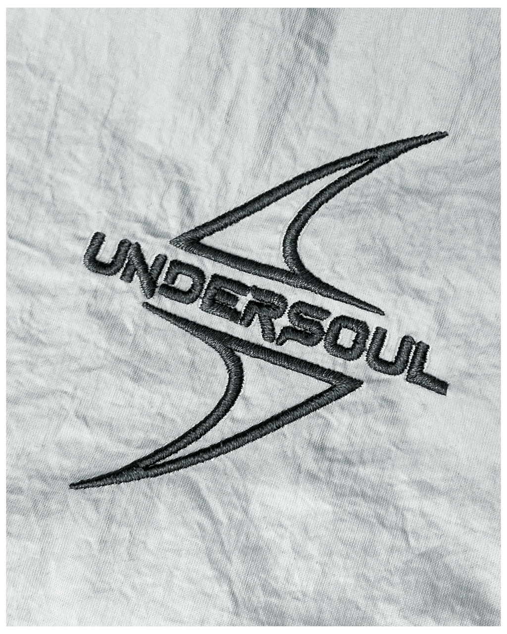 GRAY HARDCORE NYLON TRACKSUIT PANTS