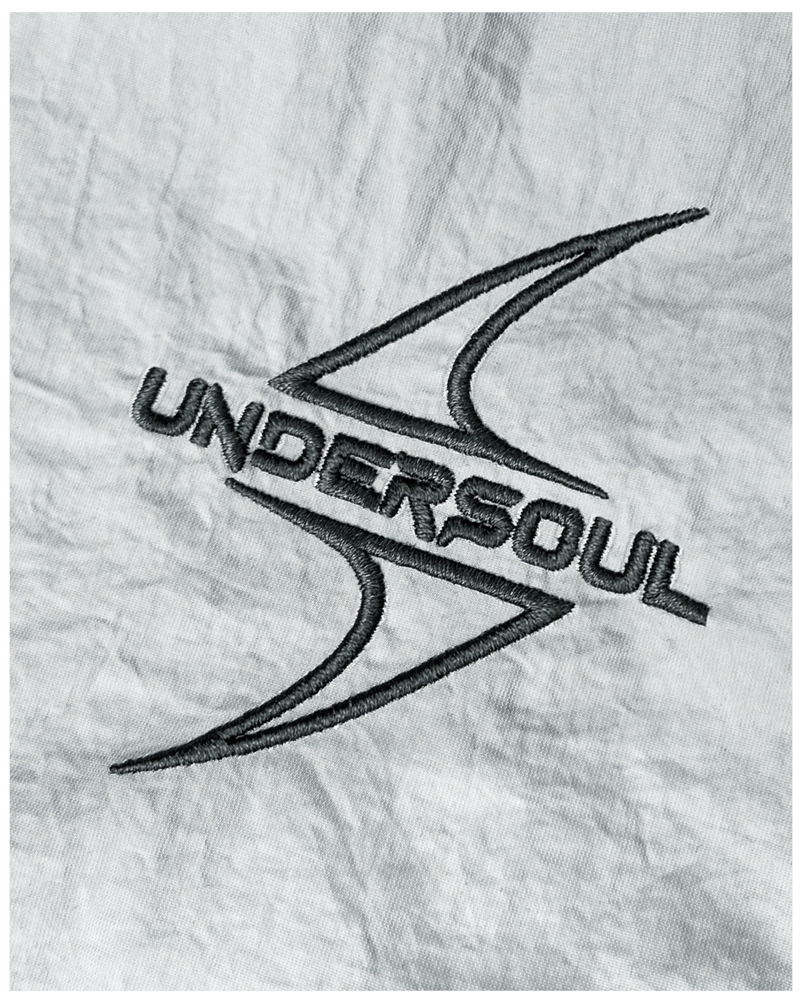 GRAY HARDCORE NYLON TRACKSUIT PANTS