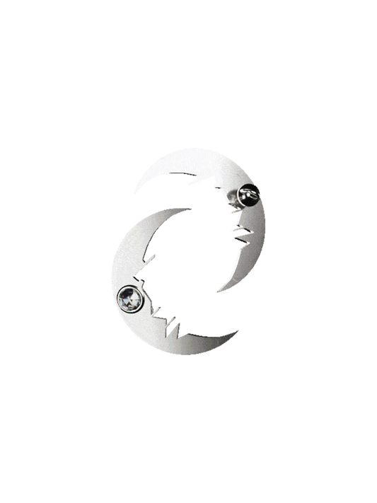 LUNAR SILVER EARRINGS