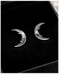 LUNAR SILVER EARRINGS