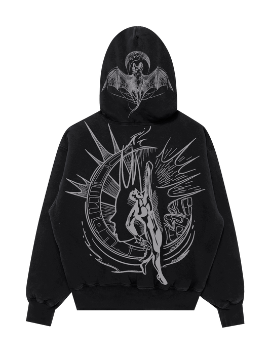 BAT ZIP HOODIE