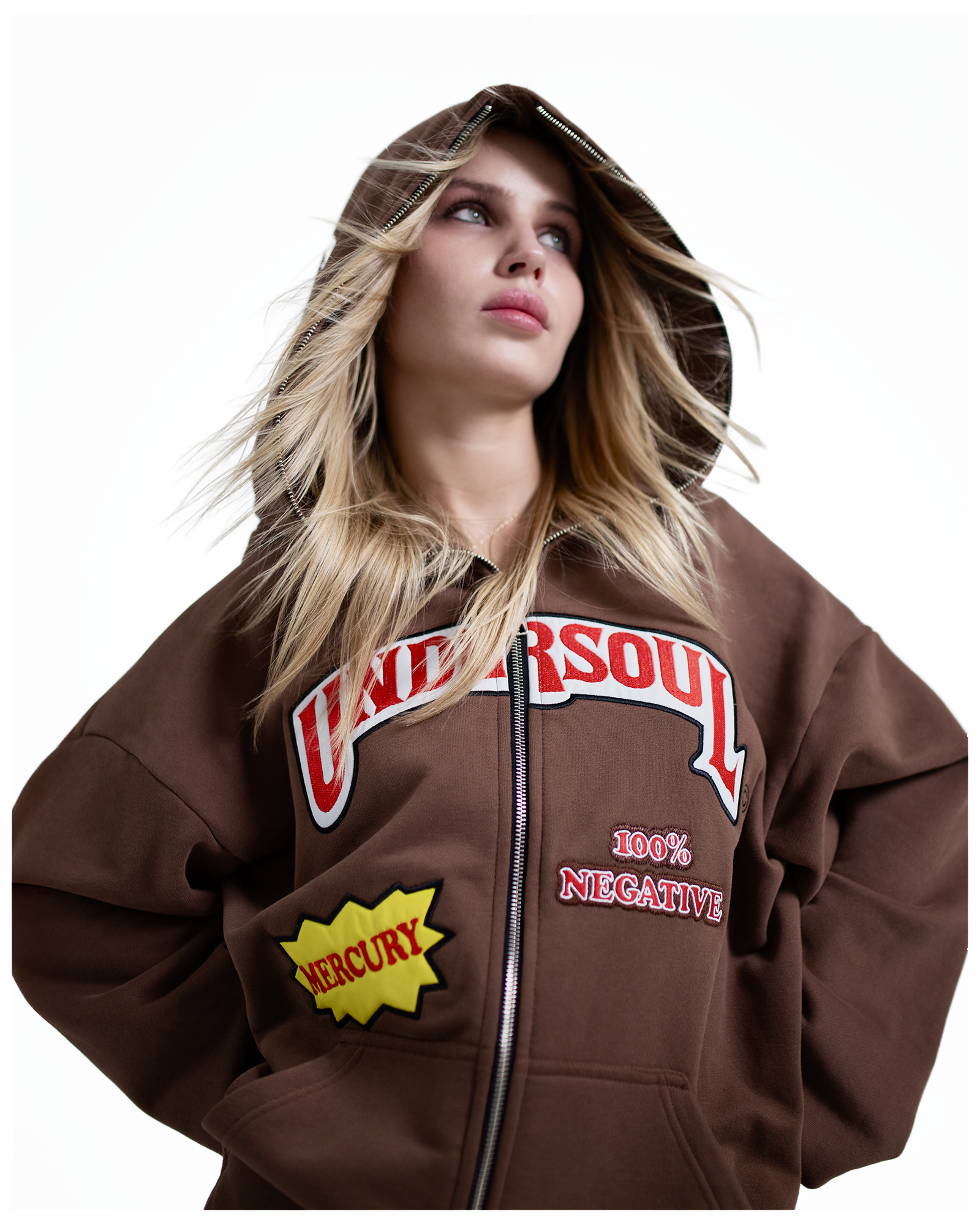 UNDERWOOD FULL ZIP HOODIE