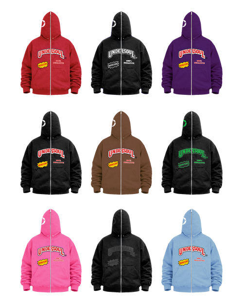 UNDERWOOD FULL ZIP HOODIE