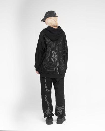 BAT ZIP HOODIE