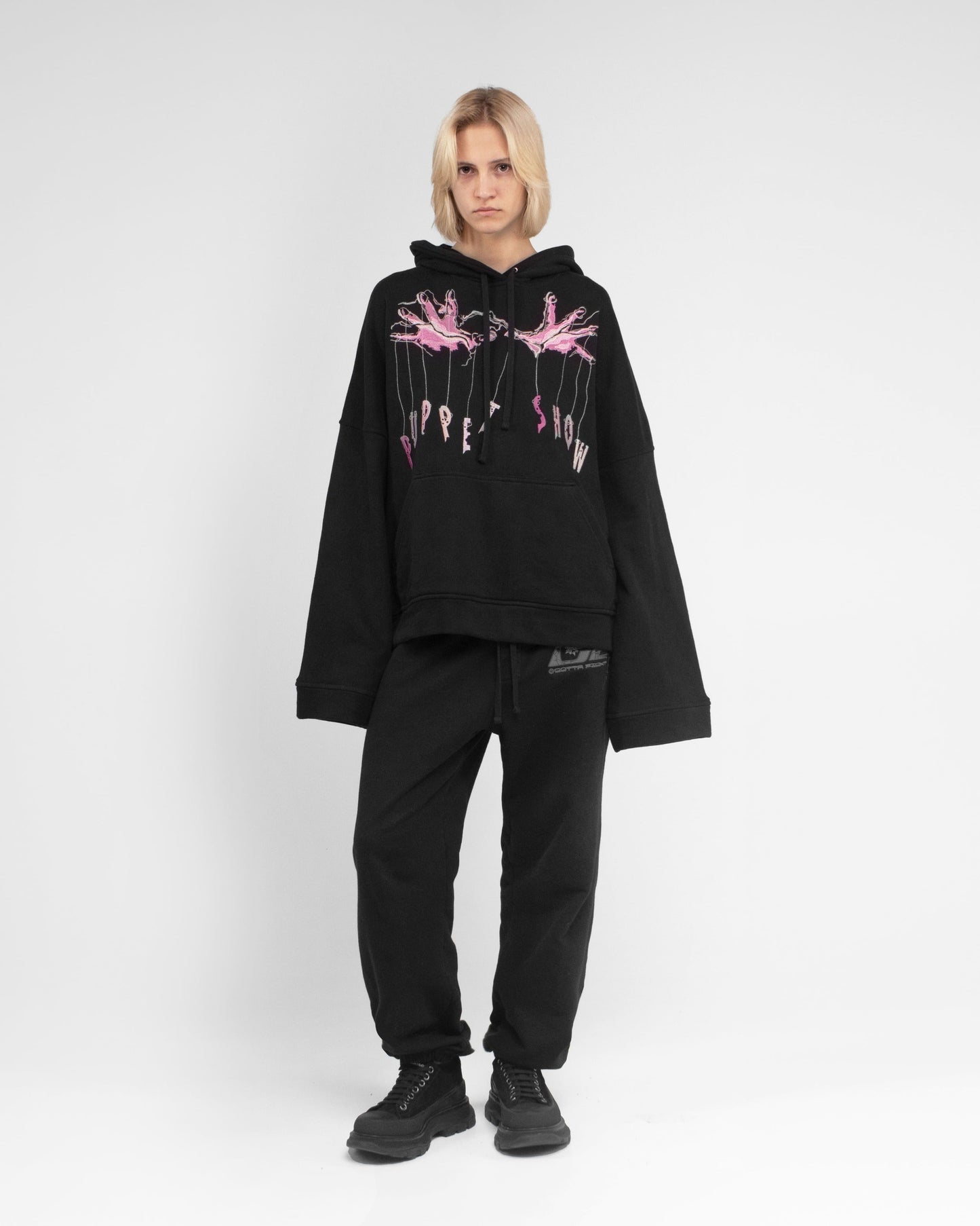 PINK PUPPET SHOW HOODIE
