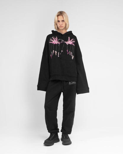 PINK PUPPET SHOW HOODIE