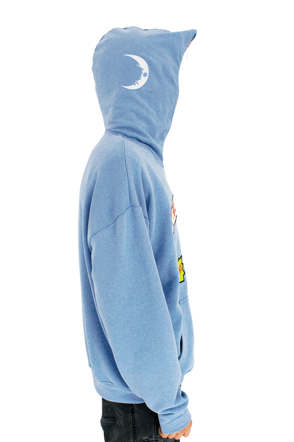 LIGHT BLUE UNDERWOOD FULL ZIP HOODIE