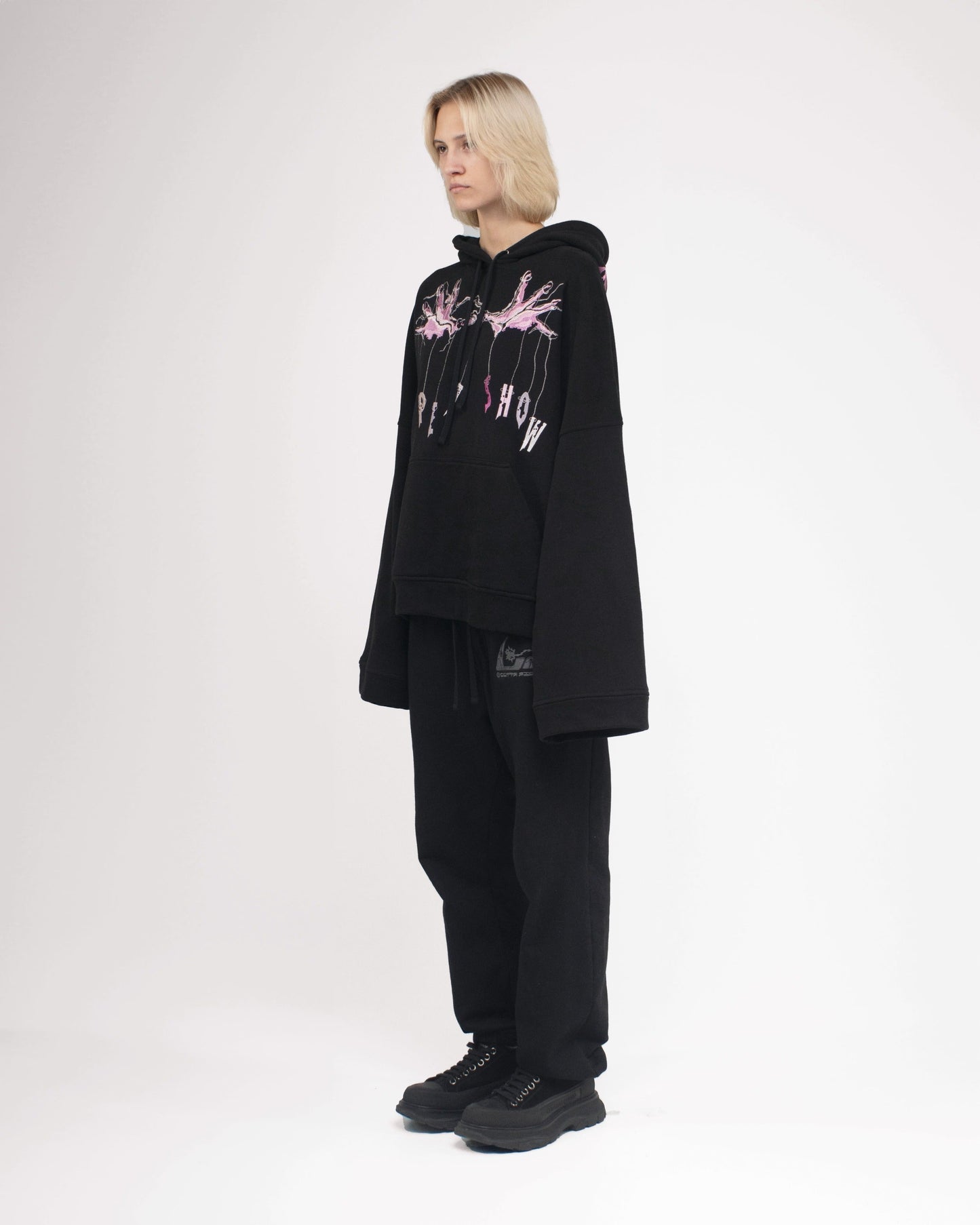 PINK PUPPET SHOW HOODIE