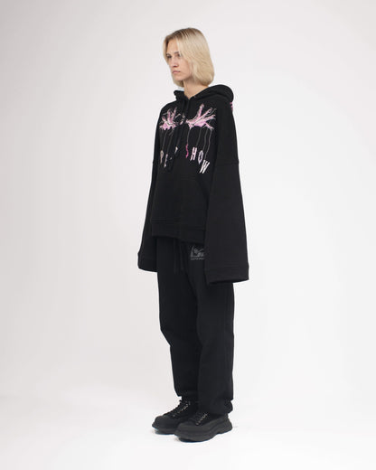 PINK PUPPET SHOW HOODIE