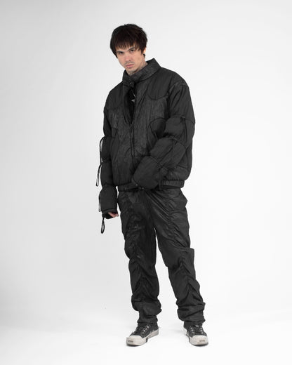 BLACKOUT NYLON JACKET