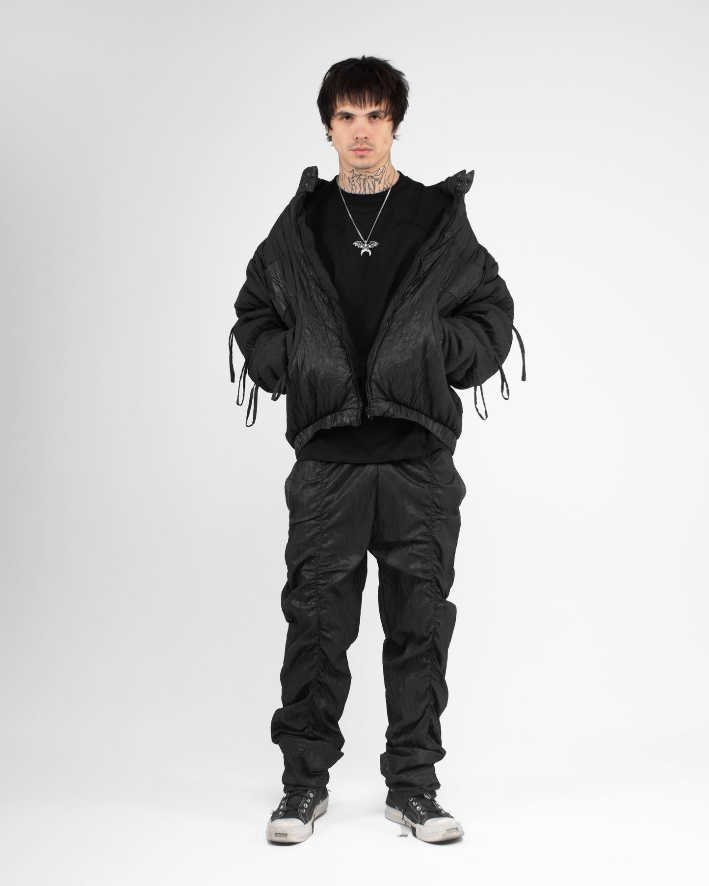 BLACKOUT NYLON JACKET