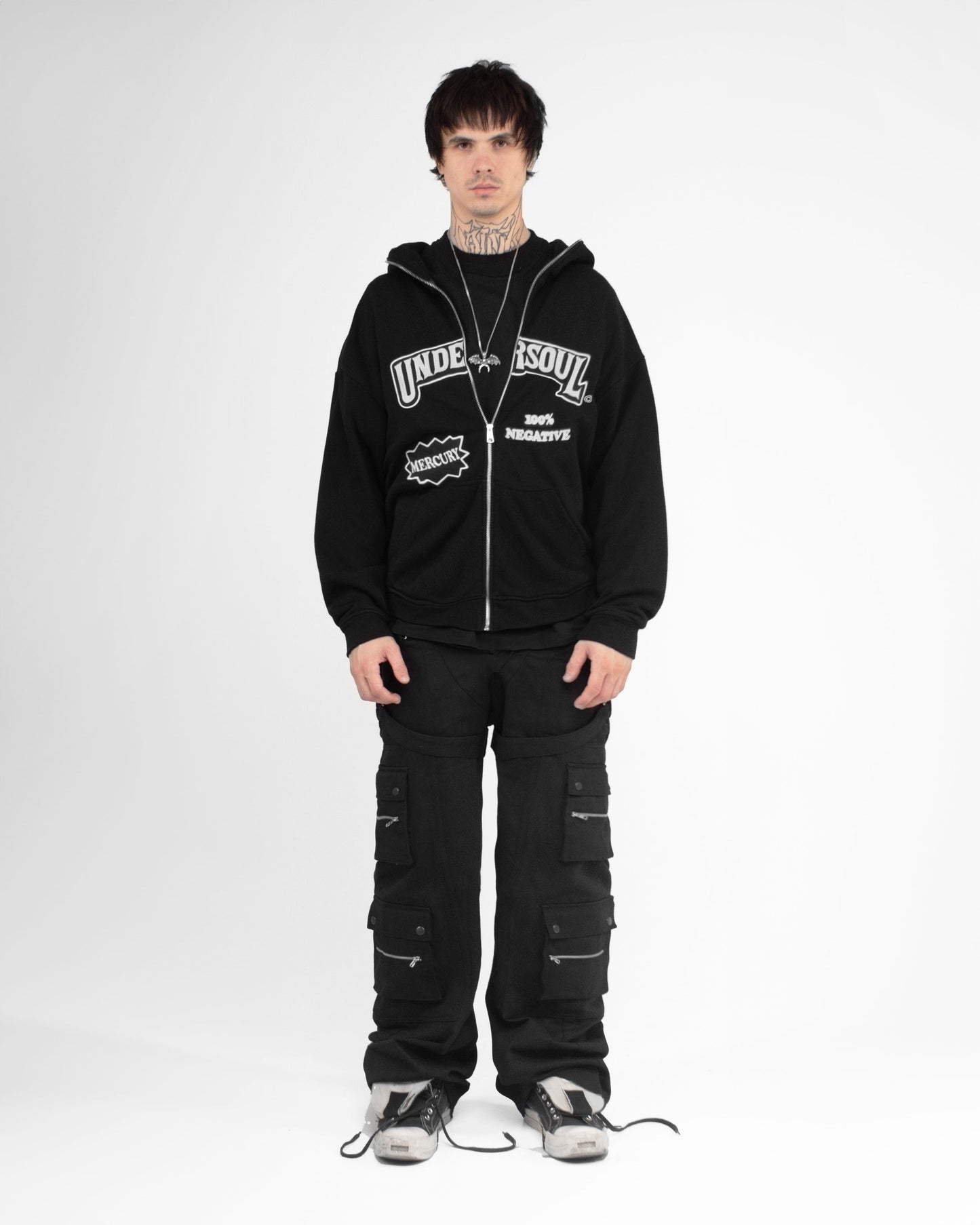 B&W UNDERWOOD FULL ZIP HOODIE