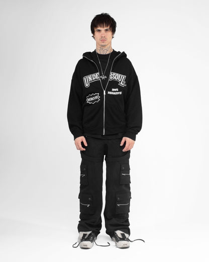 B&W UNDERWOOD FULL ZIP HOODIE