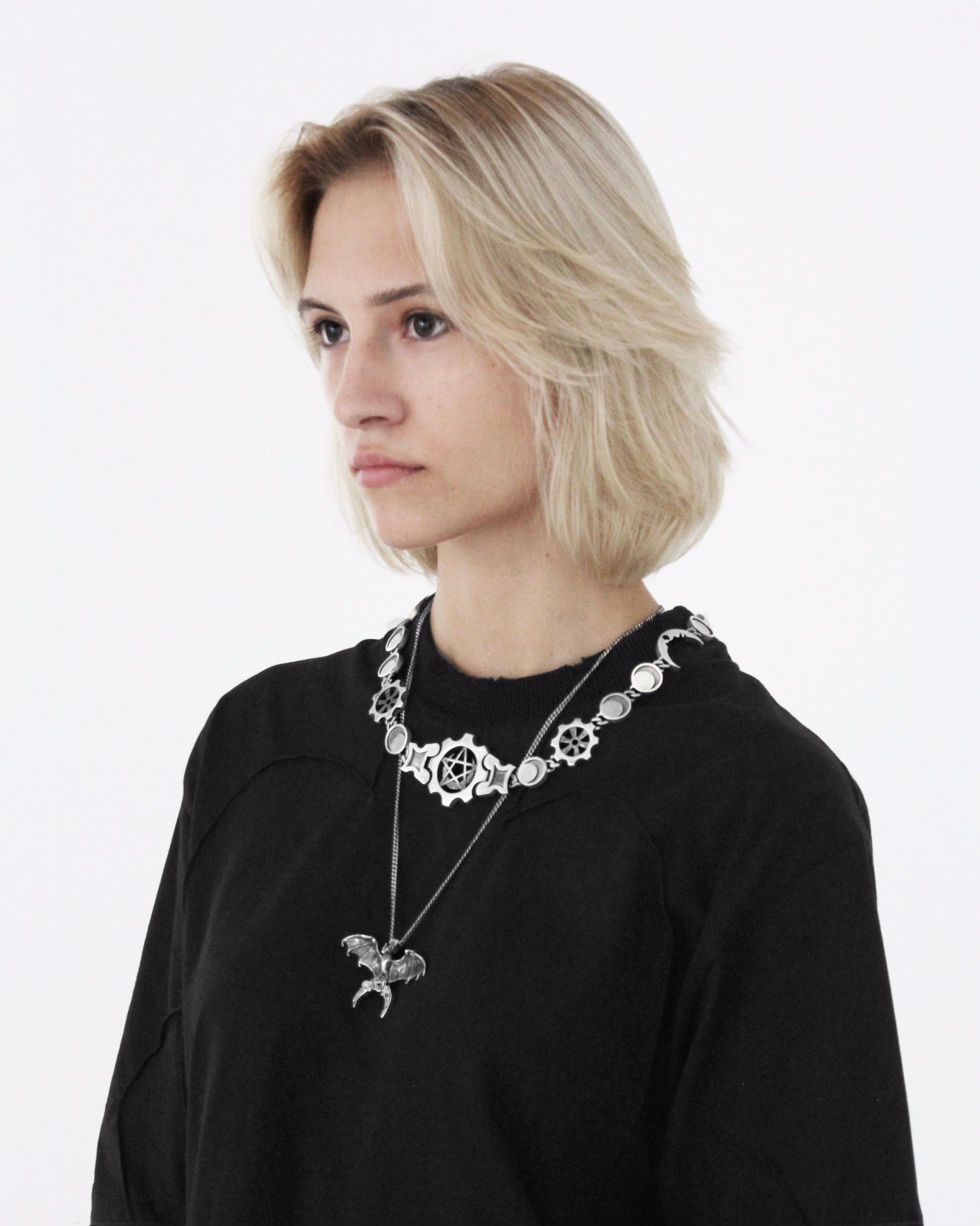 BAT SILVER PENDANT