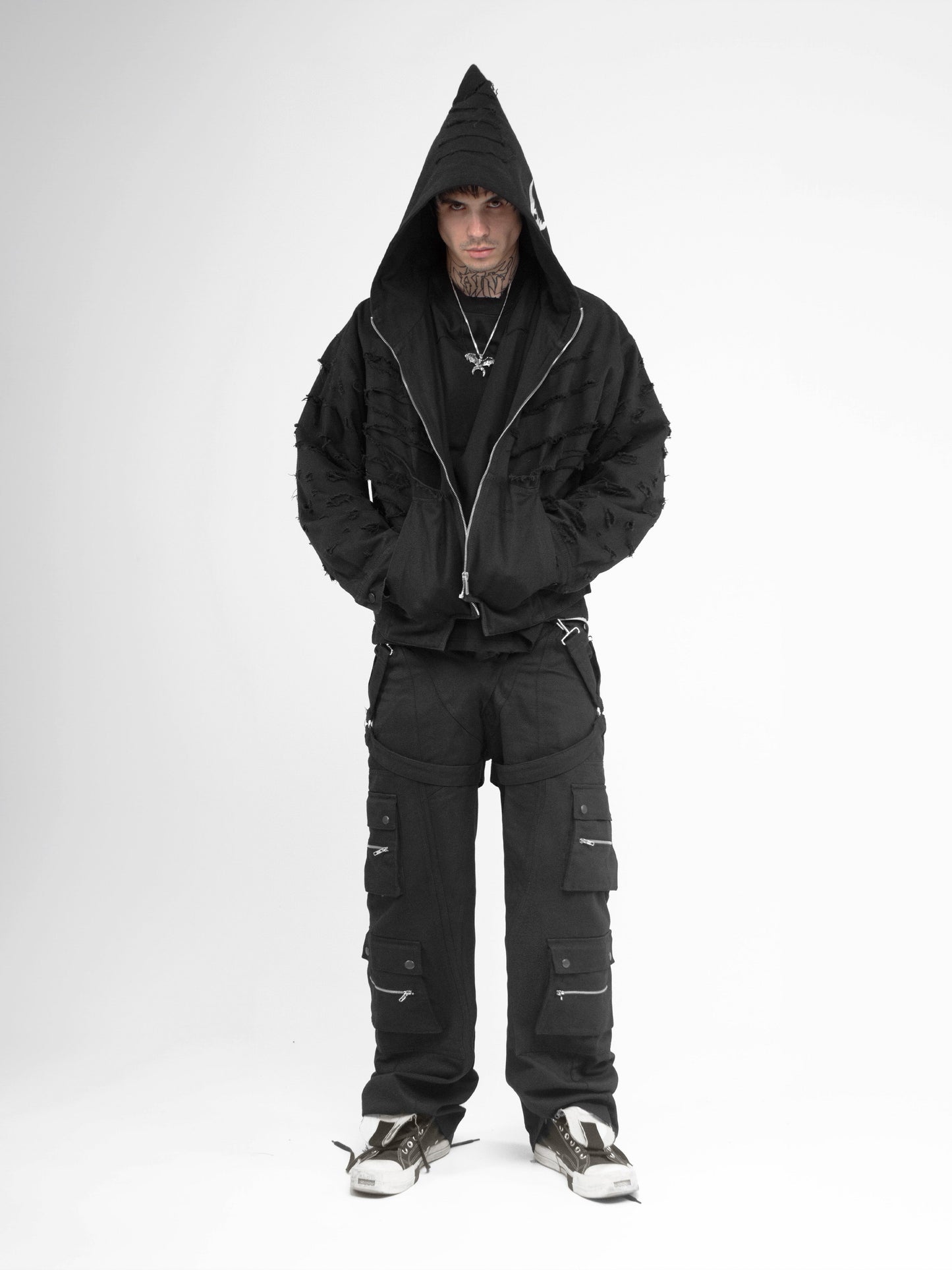Джинсова куртка Total Black Destroyer 