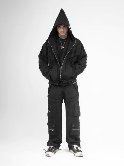 Джинсова куртка Total Black Destroyer 